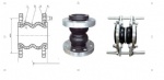 DOUBLE SPHERE FLANGED RUBBER EXPANSION JOINT