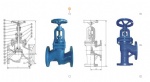 DIN CAST IRON FLANGED END GLOBE VALVE,PN16